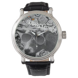 Stadtziegenwache Armbanduhr