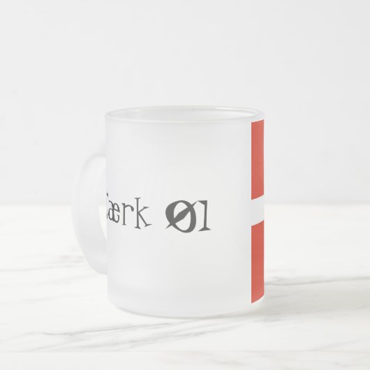 Stærk Øl Mattglastasse (Vorderseite Links)