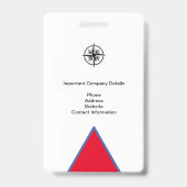 STAFF ACCESS PHOTO I.D. SECURITY PASS AUSWEIS (Rückseite)