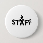 STAFF-Button-Abzeichen Button (Vorderseite)