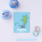 Staffa Inner Hebrides in Argyll and Bute, Schottla Flyer (Einzeln)