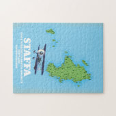 Staffa Inner Hebrides in Argyll and Bute, Schottla Puzzle (Horizontal)