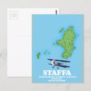 Staffa Innere Hebriden in Argyll und Bute, Schottl Postkarte