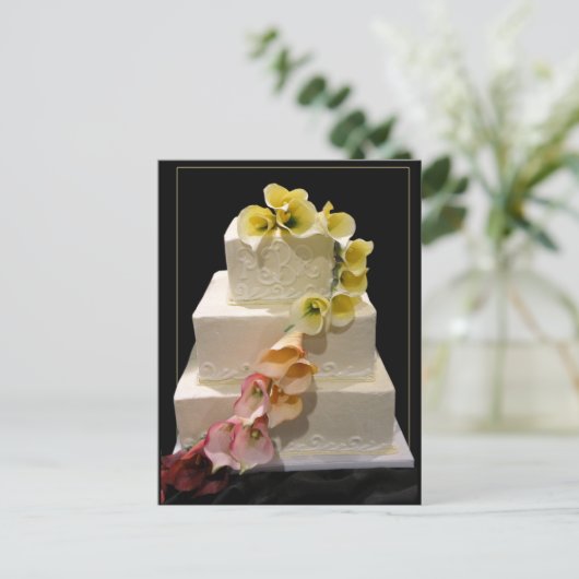 Staffelkuchen Postkarte (Stehend Vorderseite)