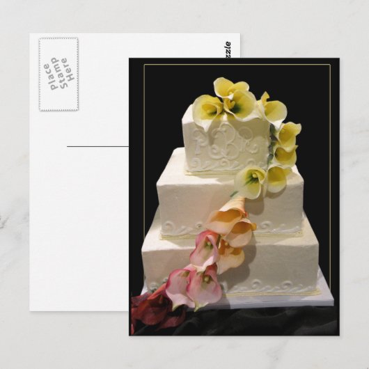 Staffelkuchen Postkarte (Vorne/Hinten)