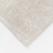 Staffie / Ehefrau Fleece Blanket (Ecke)