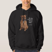 Staffie / Ehefrau Hoodie (Vorderseite)