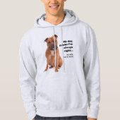Staffie / Ehefrau Hoodie (Vorderseite)