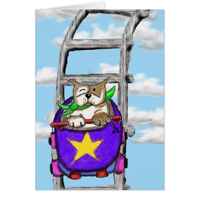 STAFFIE LÄCHELN - das Leben ist eine Achterbahn (Vorne)