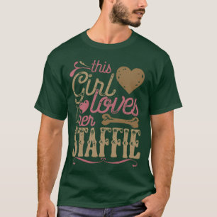 Staffie Staffordshireerrier Dog Gift Dogs Boy Pomm T-Shirt