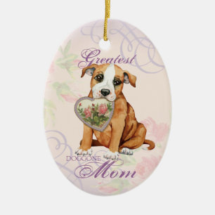 Stafford Heart Mama Keramik Ornament