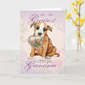 Stafford Heart Oma Karte (Gelbe Blume)