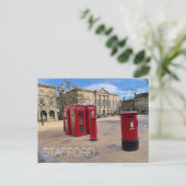 Stafford Holiday Postcard Feiertagspostkarte (Stehend Vorderseite)