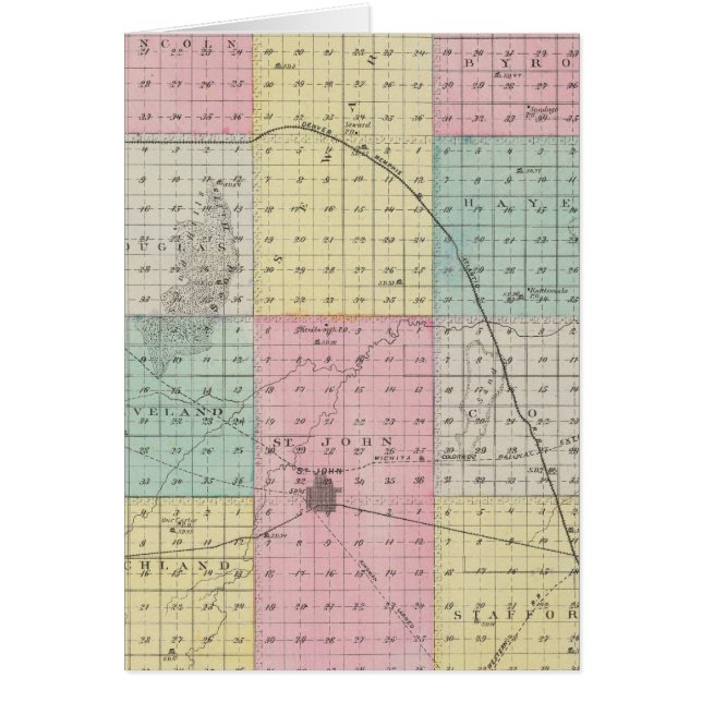 Stafford Landkreis, Kansas (Vorne)