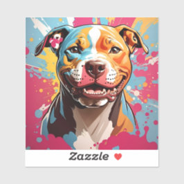 Staffordshire Birthday Fun Aufkleber