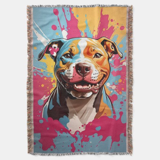 Staffordshire Birthday Fun  Decke (Vorderseite Vertikal)