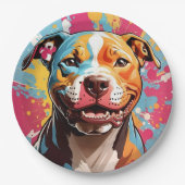 Staffordshire Birthday Fun Pappteller (Vorderseite)