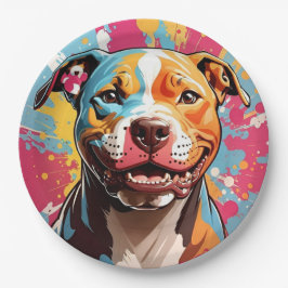 Staffordshire Birthday Fun Pappteller