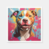 Staffordshire Birthday Fun Serviette (Vorderseite)