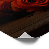 Staffordshire Bull Terrier Altar Day of the Dead Poster (Ecke)