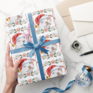 Staffordshire Bull Terrier Christmas Dog Geschenkpapier