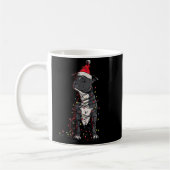Staffordshire Bull Terrier Christmas Graphics Dog  Kaffeetasse (Links)