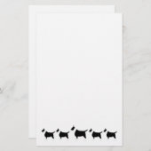 Staffordshire Bull Terrier Dog Design Briefpapier (Vorne/Hinten)