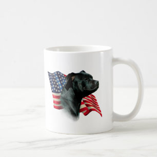 Staffordshire Bull Terrier Flag Kaffeetasse