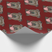 Staffordshire Bull Terrier Geschenkpapier (Ecke)