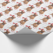 Staffordshire Bull Terrier Holiday Wrapping Paper Geschenkpapier (Ecke)