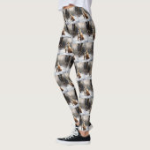 Staffordshire Bull Terrier Let It Snow Christmas Leggings (Links)