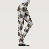 Staffordshire Bull Terrier Let It Snow Christmas Leggings (Rechts)