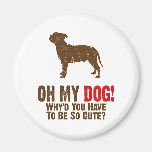 Staffordshire Bull Terrier Magnet (Vorne)