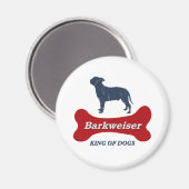 Staffordshire Bull Terrier Magnet (Vorderseite/Rückseite)