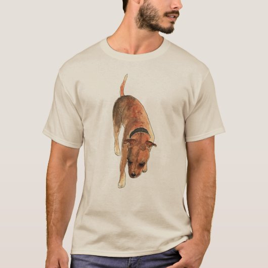 Staffordshire Bull Terrier Niedlich Staffie Dog An T-Shirt (Vorderseite)