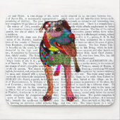 Staffordshire Bull Terrier - Patchwork Mousepad (Vorne)
