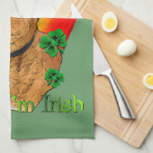 Staffordshire Bull Terrier St Patricks Handtuch (Viertel Falte)