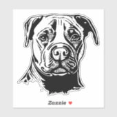 Staffordshire Bull Terrier Sticker (Blatt)