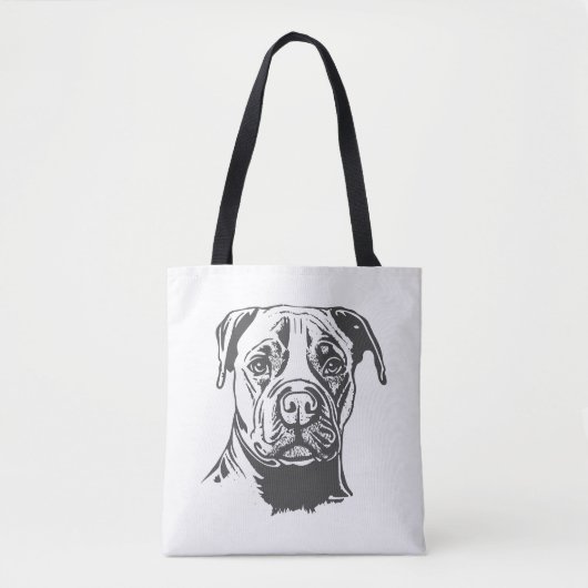 Staffordshire Bull Terrier Tasche (Vorderseite)