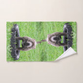 Staffordshire Bull Terrier Time to Play, Badhandtuch Set (Handtuch)