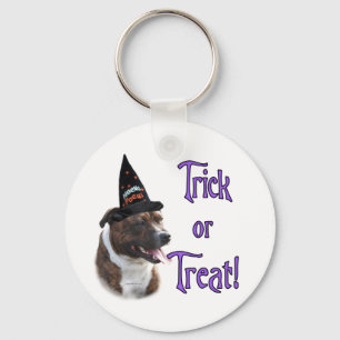 Staffordshire Bull Terrier Trick Schlüsselanhänger