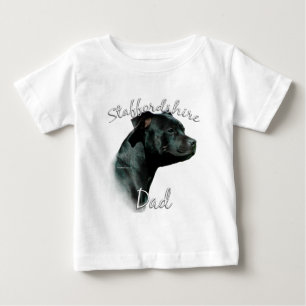 Staffordshire Bull Terrier Vater 2 Baby T-shirt