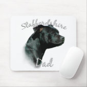 Staffordshire Bull Terrier Vater 2 Mousepad (Mit Mouse)