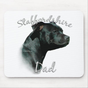 Staffordshire Bull Terrier Vater 2 Mousepad