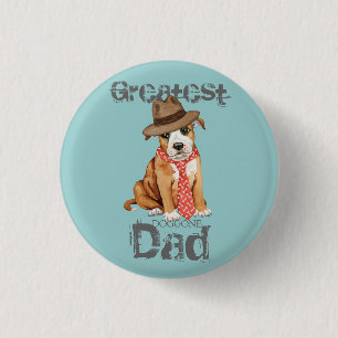 Staffordshire Bull Terrier Vater Button