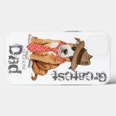 Staffordshire Bull Terrier Vater Case-Mate iPhone Hülle (Rückseite (Horizontal))