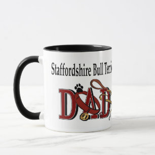Staffordshire Bull Terrier Vater Geschenke Tasse