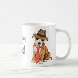 Staffordshire Bull Terrier Vater Kaffeetasse