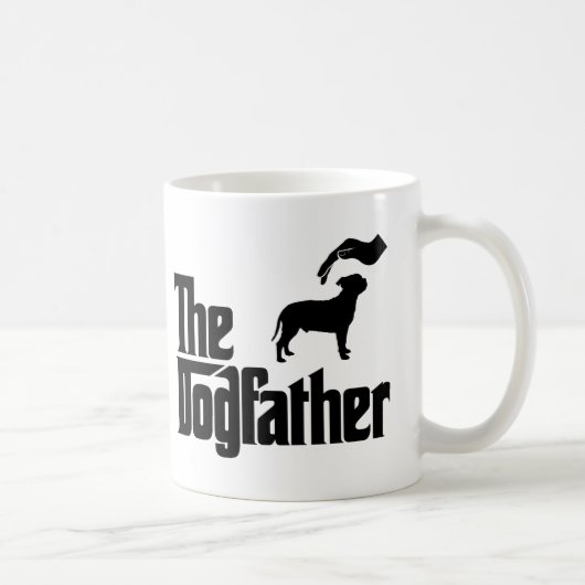 Staffordshire-Bullterrier Kaffeetasse (Rechts)