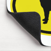 Staffordshire-Bullterrier Mousepad (Ecke)